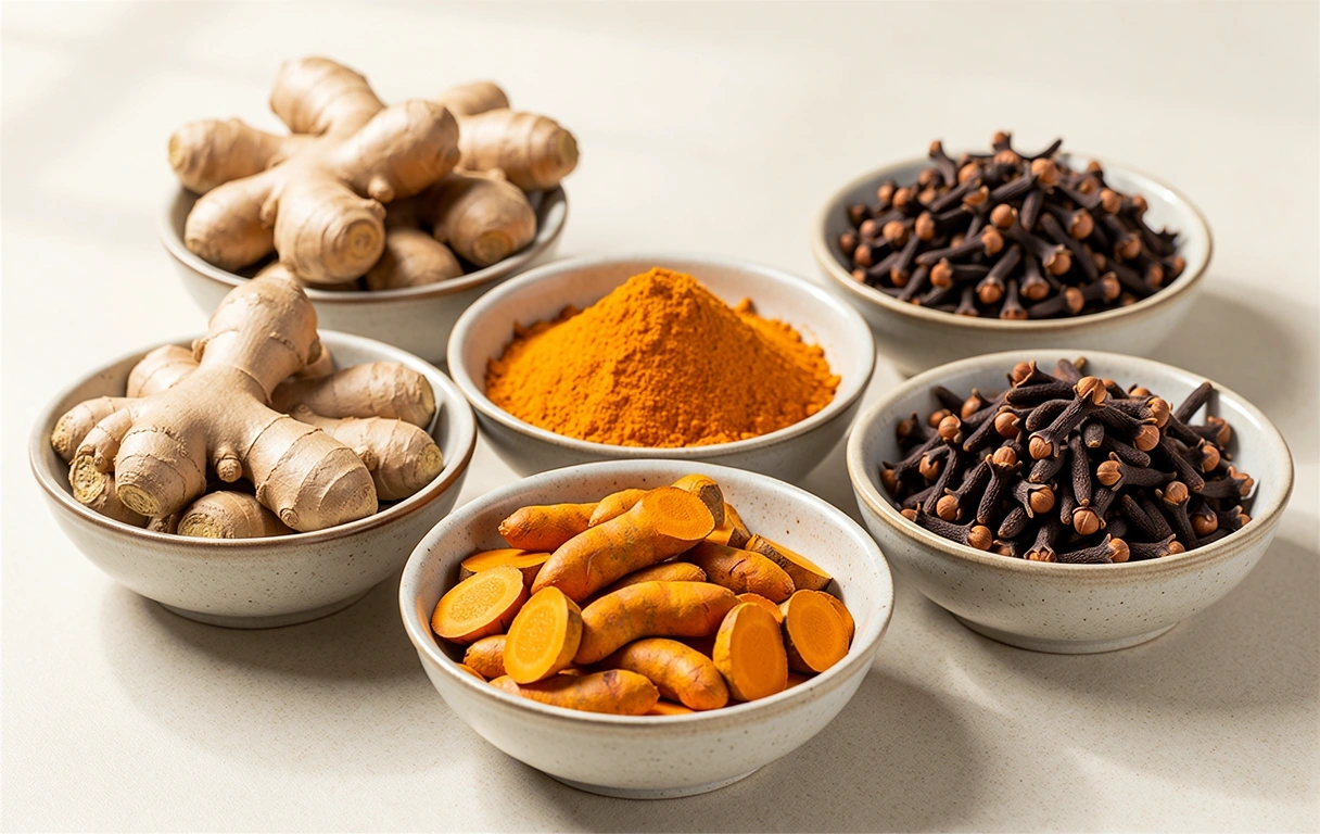 Natural ingredients used in our nutritional strategies